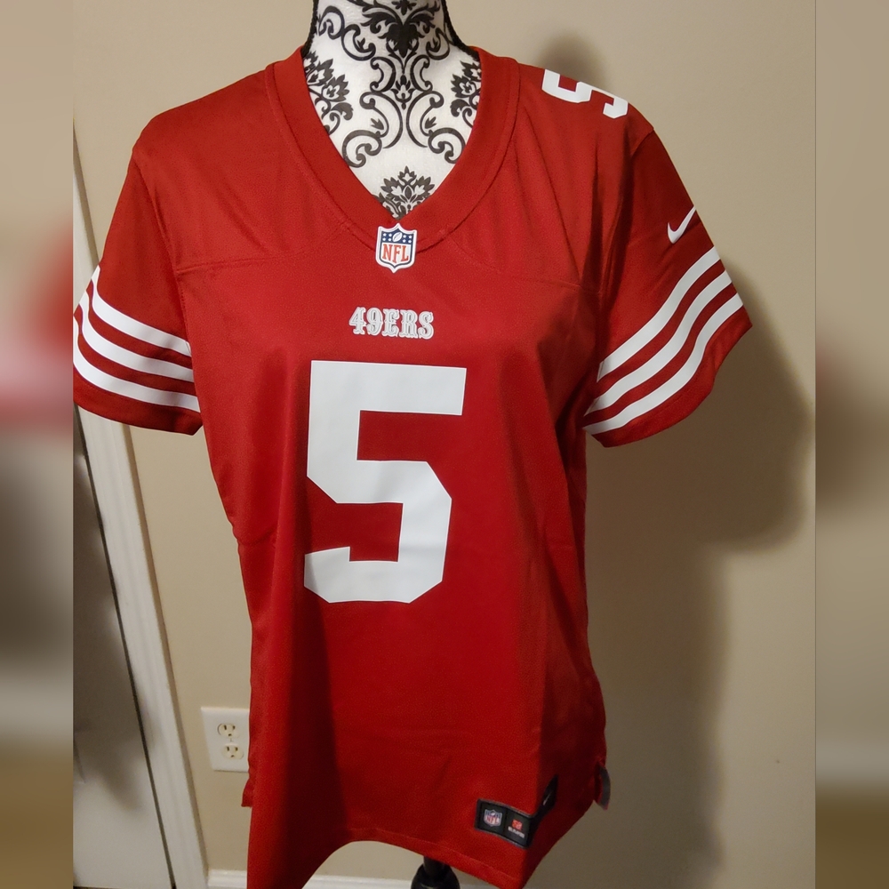 Womens Trey Lance  San Francisco 49ers Nike Jersey  Size XL